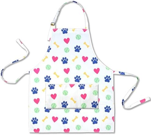 Plum Hill Waterproof Dog Grooming Apron, Groomer Apparel, Pet Washing Smocks - Image 5