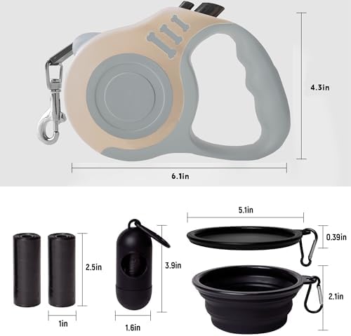 Retractable Dog Leash Automatic Telescopic Tractor Dog Tape - Image 2