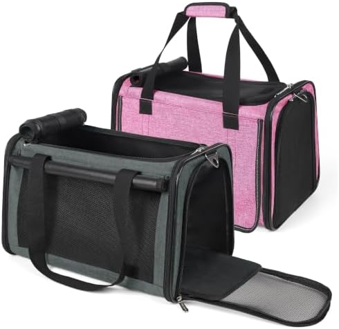 YUDODO 2 Packs 25 lbs Soft Sided Pet Carrier by YUDODO
