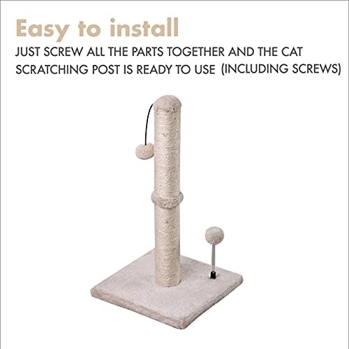 MECOOL Cat Scratching Post Premium Basics Kitten Scratcher Sisal Scratch Posts - Image 7