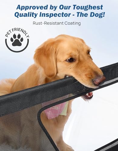 JOYTUTUS 56" Wide Dog Car Barrier - Image 4