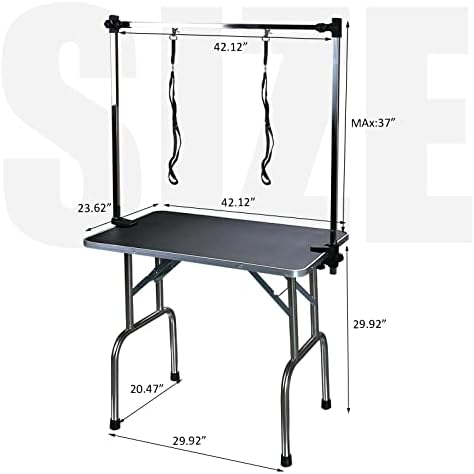 42 Inch Professional Adjustable Pet Grooming Table Heavy Duty - Image 3