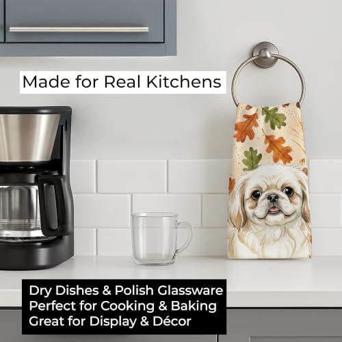 Caroline's Treasures Pekingese Dogs Kitchen Towel 15x25 in - Image 3
