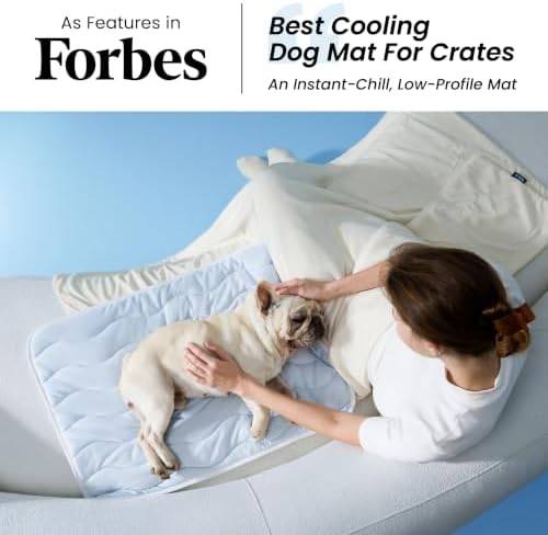 Bedsure Cooling Mat for Large Dogs, Washable Breathable QMax>0.4 Cool Fiber - Image 2
