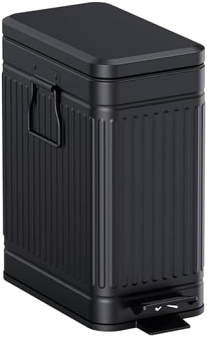 Small Trash Can with Lid, 2.6 Gal Dog Poop Trash Can by GibHerz