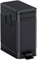Small Trash Can with Lid, 2.6 Gal Dog Poop Trash Can by GibHerz