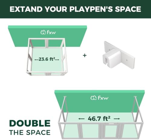 FXW AuraSpace Acrylic Dog Playpen - Image 4