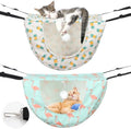 Unittype 2 Pieces Cat Cage Hammock Hanging Pet Bed, 2 Styles by Unittype