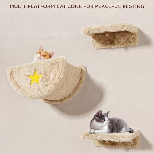 Cat Wall Furniture, 13 in 1 Moon & Bridge Cat Wall Shelves - Image 5