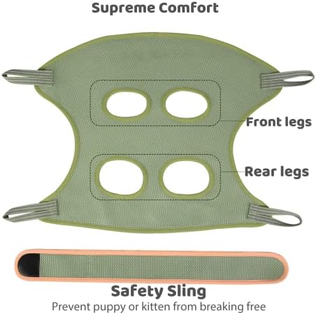 Guzekier Cat Grooming Hammock Harness - Image 2