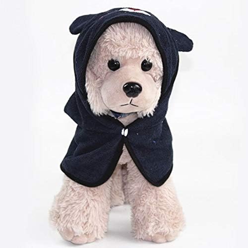 Goclothod Pet Hooded Bath Towel Puppy Drying Bath Towel Absorbent Bathrobe Warm - Image 2