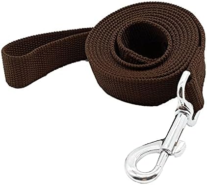 Nylon Dog Training Leash, Traction Rope, 4/5/6 Feet Long, 3/4 Inch 1 Inch Wide by TAIDA