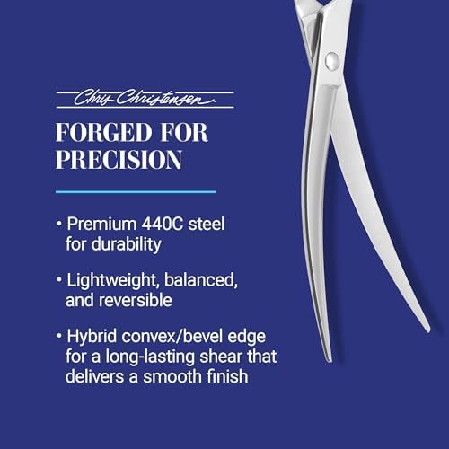Chris Christensen Classic Series 7.5 in. Curved Dog Grooming Shears, Groom Like - Image 3