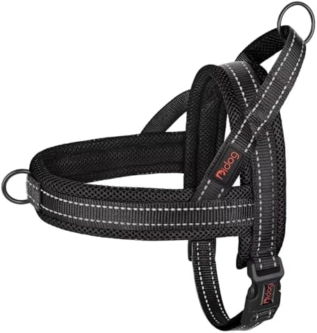 Didog No Pull Dog Harness for Medium Dogs, Breathable Mesh Padded by Didog