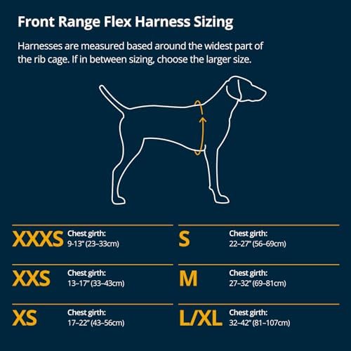 Ruffwear, Front Range Flex Dog Chest Harness, Basalt Gray, Large/X-Large - Image 2