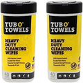 Tub O Towels Heavy-Duty Multi-Surface Cleaning Wipes, 7 X 8 Inch by TubOTowels