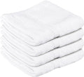 Towel and Linen Mart 100% Cotton- Wash Cloth Set -Pack of 4, Quick Dry by T+%26+L+Towel+and+Linen+Mart