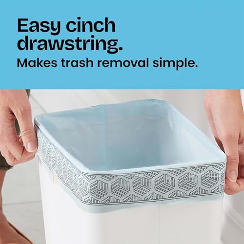 Glad Small Trash Bags, Bathrooms and Bedroom Bins, Beachside Breeze Scented - Image 6