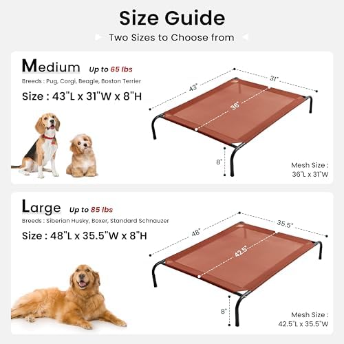 Love's cabin Elevated Cooling Dog Bed - Image 6