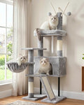 Gitelsnour Cat Tree Tower for Indoor Cats, Top Platform by Gitelnour