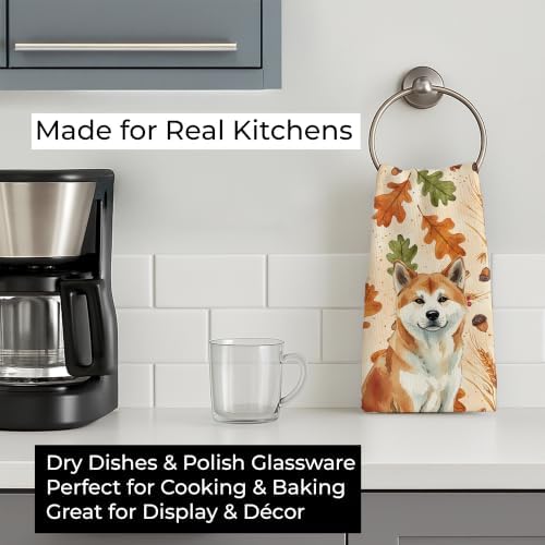 Caroline's Treasures Akita Dogs Kitchen Towel 15x25 in - Image 3