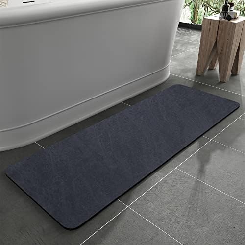 MontVoo -Bath Mat Rug-Rubber Backing Non Slip Quick Dry Absorbent Thin Bathroom by MontVoo