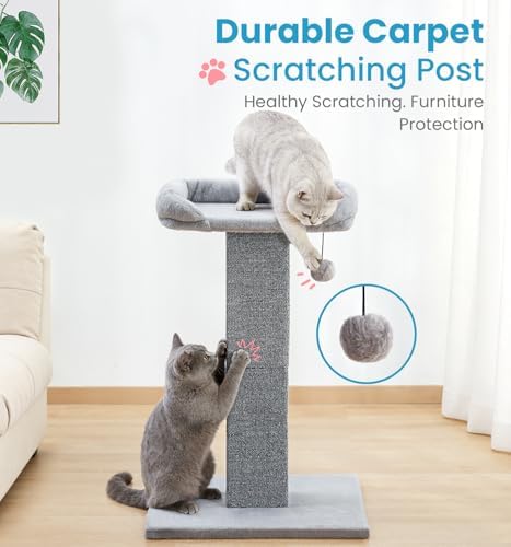 Made4Pets 32" Carpet Cat Scratching Post - Image 5