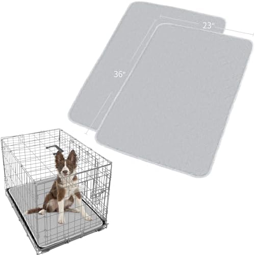 Dog Crate Mat and Washable Pee Pads by Moonsea