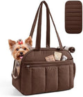 BAGSMART Dog Purse Carrier for Small Dogs Up to 13lbs Puppy Travel Tote Bag by BAGSMART