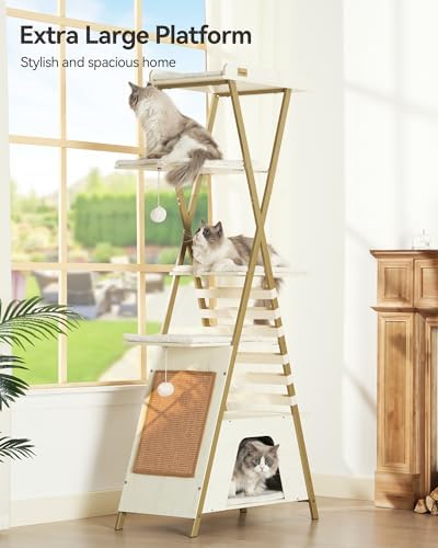 FourFurPets 72.4" Modern Cat Tree - Image 3