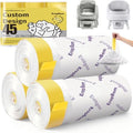 45 Count Cat Litter Box Bags Compatible by KropBom