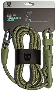 Army Green 4-in-1 Hands-Free Dog Leash – Adjustable - Image 6