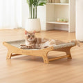 XL Sisal Cat Scratcher Bed by MeetFurrCrest%E2%80%94ComfortforModernCats