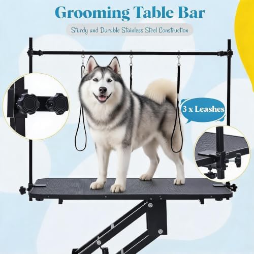 GarveeTech 43.3" Hydraulic Dog Grooming Table - Image 3