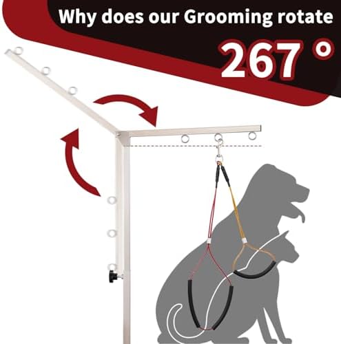 Dog Grooming Table Arm with Hammock - Image 4