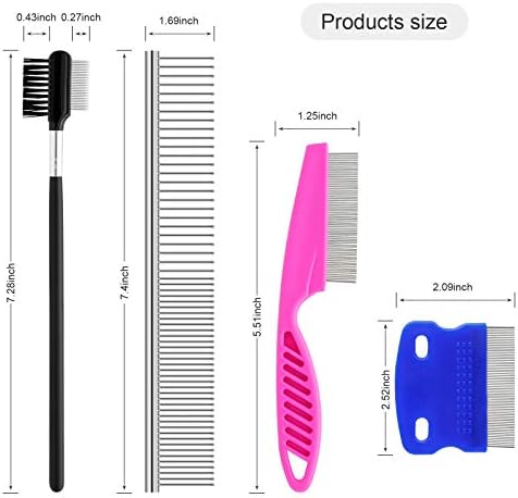 GUBCUB Pets Grooming Comb Kit for Small Dogs Puppies For Tear Stain Remover - Image 2