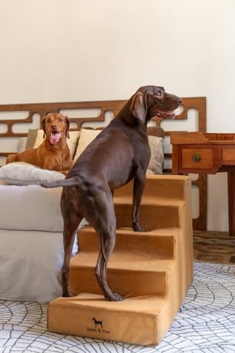 Noah & Paw Dog Stairs for Large Dogs, Wide Dog Ramp for Bed - Image 5
