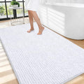OLANLY Thick Chenille Large Bathroom Rugs 44x32, Absorbent Bath Mat by OLANLY