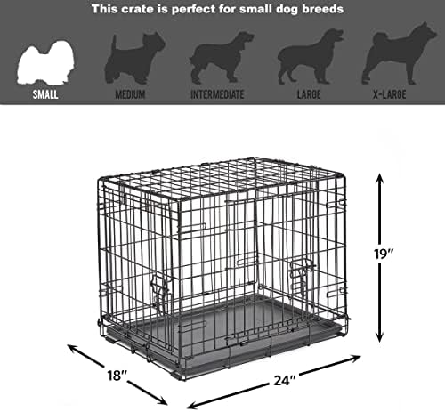 New World by Midwest 24-Inch Double Door Crate, - Image 7