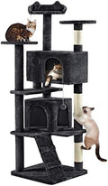Yaheetech 70in Multi-Level Sturdy Cat Tree, Sisal Scratching Posts by Yaheetech