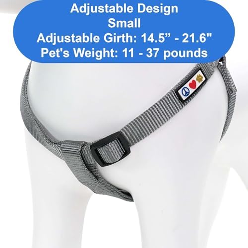 Pawtitas Solid Step-in Dog Harness – Adjustable No-Pull Vest - Image 3