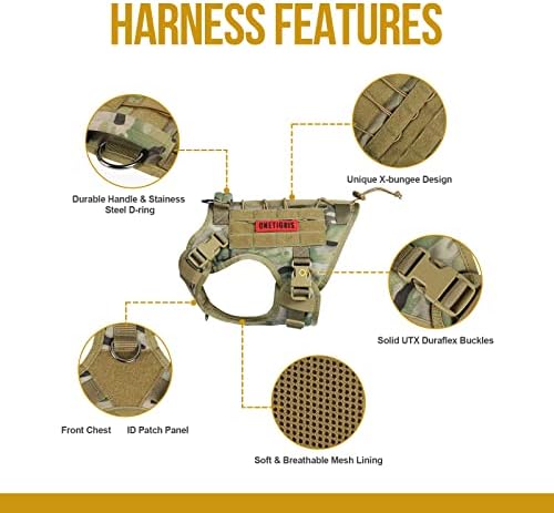 OneTigris Tactical Dog Harness - Image 3