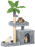 31.5inch Small Cat Tree Tower Condo by TSCOMON