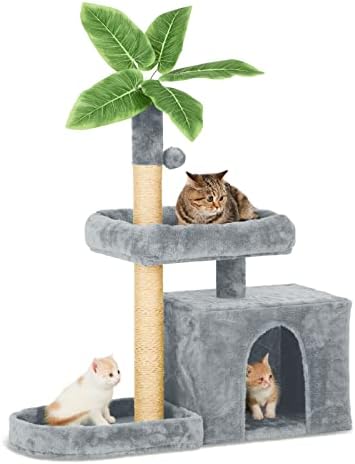 31.5inch Small Cat Tree Tower Condo by TSCOMON