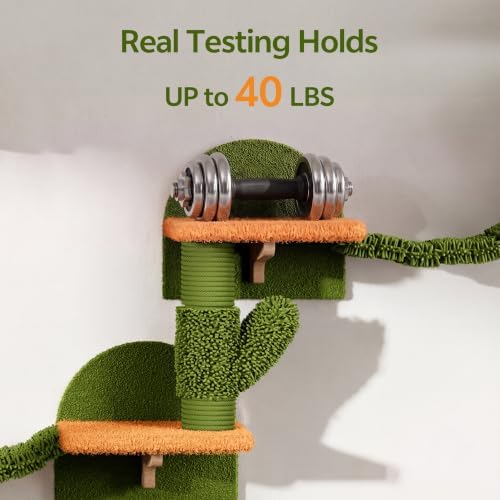 Cactus Floor-to-Ceiling Cat Tree, Adjustable Height - Image 4