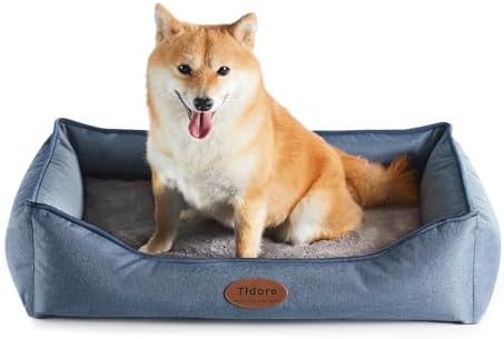 Tidore Orthopedic Dog Beds for Medium Dogs, Durable Egg Crate Foam Sofa Dog Bed by Tidore