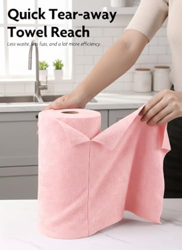 Fantasticlean Microfiber Cleaning Cloth Roll- 60 Sheets - Image 2