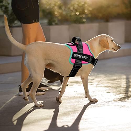 voopet Service Dog Harness, Emotional Support Pet Vest Harness, Reflective - Image 3