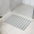 Meowoo Foldable Stone Bath Mat, 23.6"x15.3" Diatomaceous Earth Mat by MeowooOfficial
