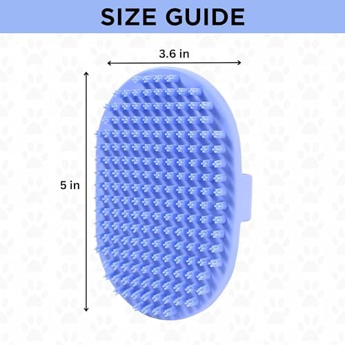 Dog Bath Brush, Easy Wash Scrubber - Image 5